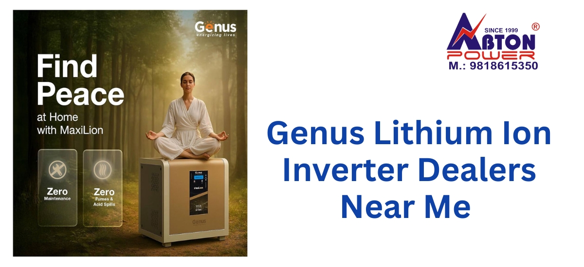 Genus Lithium lon Inverter Dealers Near Me